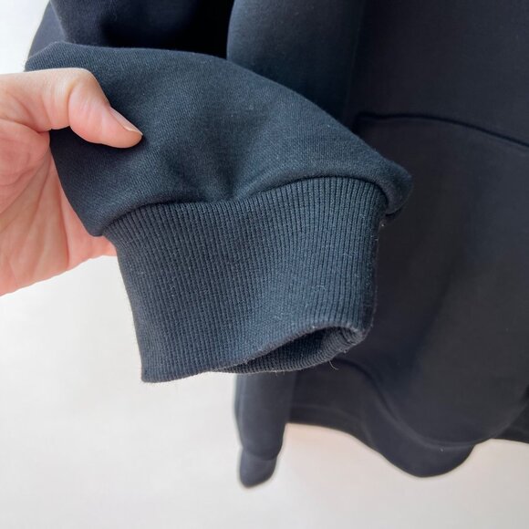 Marble Soda Wolf Black Hooded Sweatshirt – Size 3 P5 - Picture 8 of 12